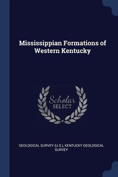 portada Mississippian Formations of Western Kentucky (in English)