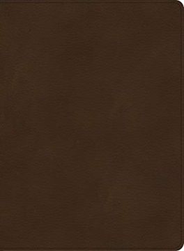 portada Csb Single-Column Wide-Margin Bible, Brown Leathertouch (en Inglés)