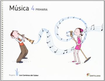 portada (12).musica 4º.primaria (+cd) caminos saber (in Spanish)