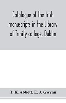 portada Catalogue of the Irish Manuscripts in the Library of Trinity College, Dublin (in English)