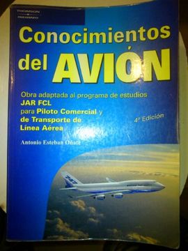 portada Conocimientos del Avion [Para Piloto Comercial y de Transporte de Linea Aerea