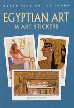 portada egyptian art stickers: 16 art stickers