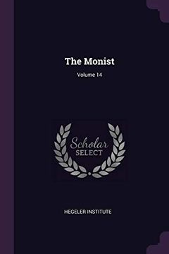 portada The Monist; Volume 14 (in English)