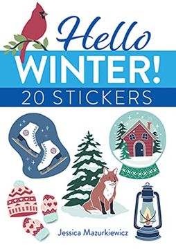 portada Hello Winter! 20 Stickers (Dover Sticker Books) (en Inglés)