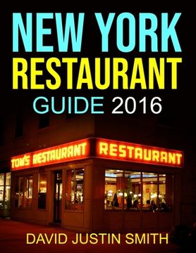 portada New York Restaurant Guide 2016 (en Inglés)