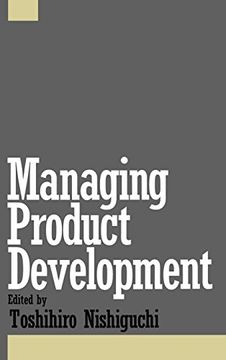 portada Managing Product Development (en Inglés)
