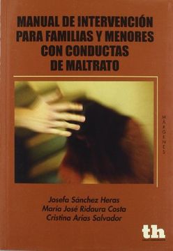 portada Manual de Intervención Para Familias y Menores con Conductas de Maltrato