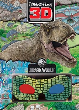 portada Jurassic World Look and Find 3d (Hardback) (in English)
