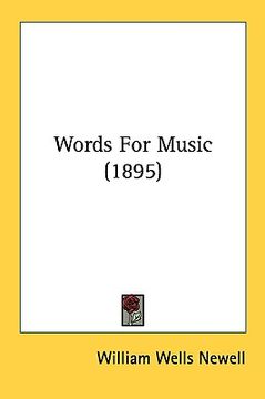portada words for music (1895) (en Inglés)