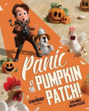 portada Panic At The Pumpkin Patch: A Funny Halloween Adventure