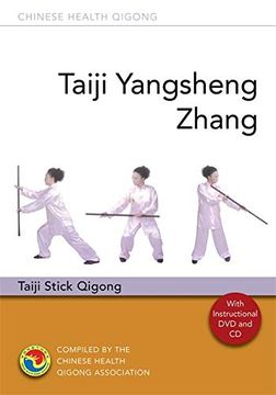 portada Taiji Yangsheng Zhang: Taiji Stick Qigong (Chinese Health Qigong) (en Inglés)
