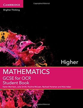 portada GCSE Mathematics for OCR Higher Student Book (in English)
