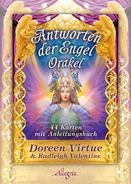 portada Antworten der Engel-Orakel: 44 Orakelkarten mit Anleitungsbuch (in German)