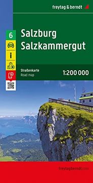 portada Land Salzburg-Salzkammergut. Autokarte. 1: 200 000.
