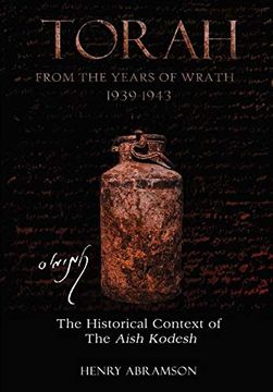 portada Torah From the Years of Wrath (en Inglés)