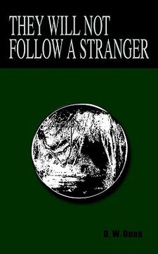 portada they will not follow a stranger (en Inglés)