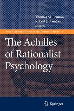 portada the achilles of rationalist psychology (in English)
