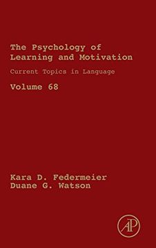 portada Current Topics in Language, Volume 68 (Psychology of Learning and Motivation) 