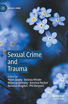 portada Sexual Crime and Trauma (en Inglés)