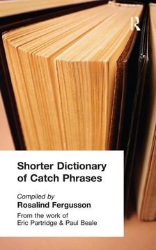 portada Shorter Dictionary of Catch Phrases (en Inglés)