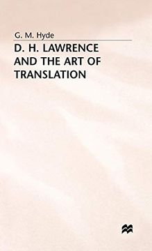 portada D. H. Lawrence and the art of Translation (en Inglés)