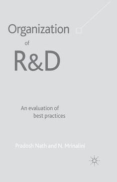 portada Organization of R&d: An Evaluation of Best Practices (en Inglés)