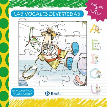 portada Las Vocales Divertidas. Libro Puzle (in Spanish)