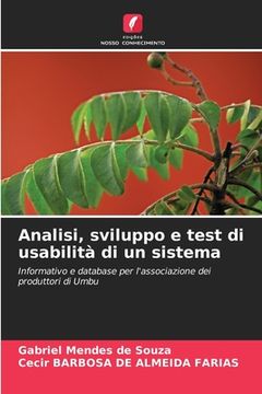 portada Analisi, sviluppo e test di usabilità di un sistema (in Italian)