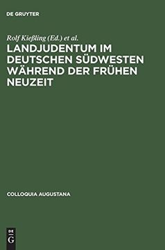 portada Landjudentum im Deutschen Südwesten Während der Frühen Neuzeit (en Alemán)