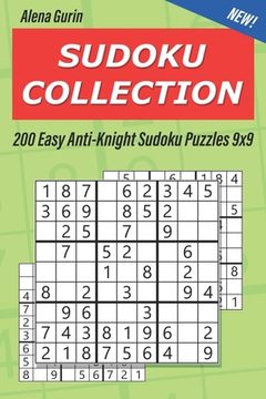 portada Sudoku Collection: 200 Easy Anti-Knight Sudoku Puzzles 9x9 (en Inglés)