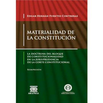 portada MATERIALIDAD DE LA CONSTITUCIÓN (in Spanish)