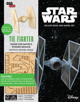 portada Incredibuilds: Star Wars: Tie Fighter Deluxe Book and Model set (en Inglés)