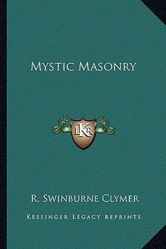 portada mystic masonry (en Inglés)