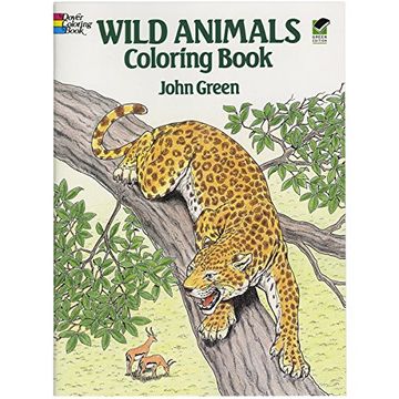 portada Wild Animals Colouring Book (Dover Nature Coloring Book) (en Inglés)