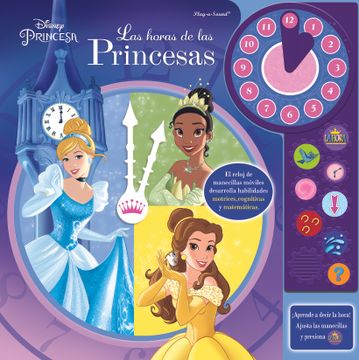 portada Libro y Reloj de Lujo con Sonido las Horas de las Princesas (in Spanish)