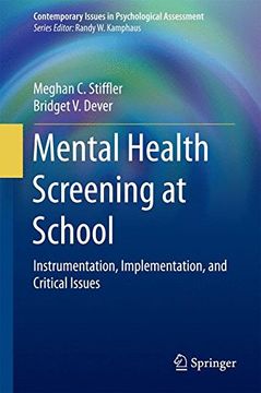 portada Mental Health Screening at School: Instrumentation, Implementation, and Critical Issues (Contemporary Issues in Psychological Assessment) (en Inglés)