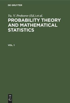 portada Probability Theory and Mathematical Statistics. Vol. 1 (en Inglés)