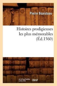 portada Histoires Prodigieuses Les Plus Mémorables (Éd.1560) 