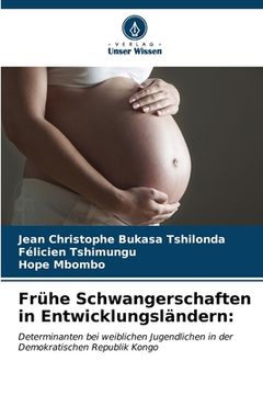 portada Frühe Schwangerschaften in Entwicklungsländern (en Alemán)