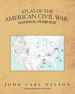 portada atlas of the american civil war (en Inglés)