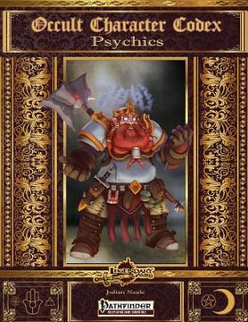 portada Occult Character Codex: Psychic (en Inglés)