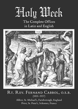 portada Holy Week: The Complete Offices in Latin and English (in English)