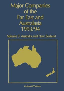 portada Major Companies of The Far East and Australasia 1993/94: Volume 3: Australia and New Zealand