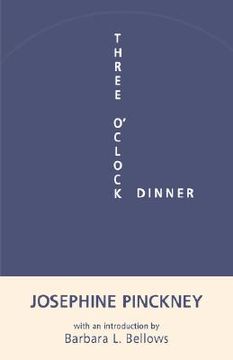 portada three o'clock dinner (en Inglés)