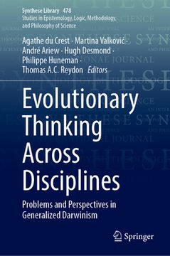 portada Evolutionary Thinking Across Disciplines: Problems and Perspectives in Generalized Darwinism (in English)