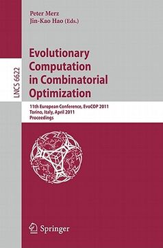 portada evolutionary computation in combinatorial optimization: 11th european conference, evocop 2011, torino, italy, april 27-29, 2011, proceedings (en Inglés)