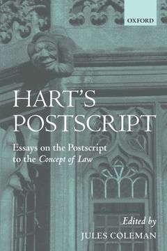 portada Hart's Postscript: Essays on the Postscript to the Concept of law (in English)