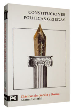 portada Constituciones Politicas Griegas (Aristoteles, el Viejo Oligarca, Jenofonte)