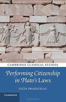 portada Performing Citizenship in Plato's Laws (Cambridge Classical Studies) (en Inglés)