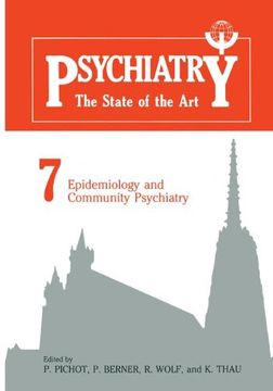 portada Epidemiology and Community Psychiatry: Volume 7